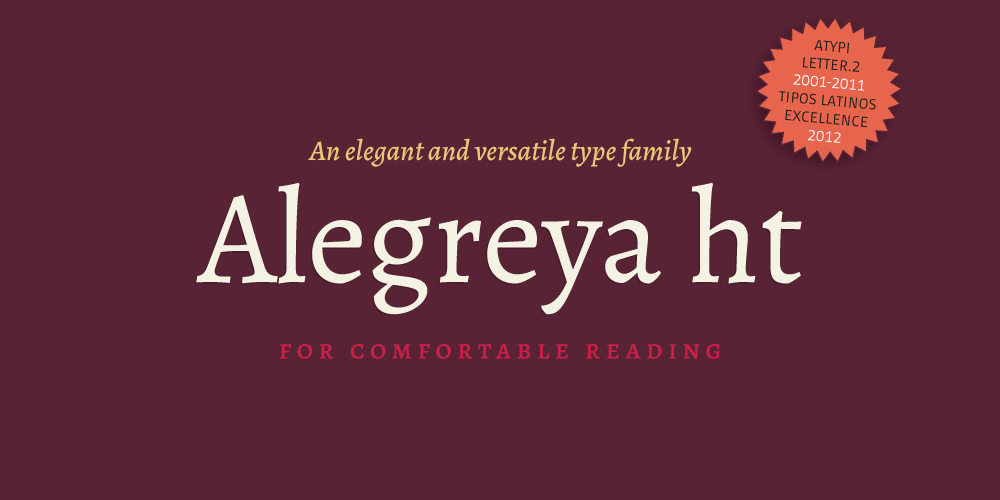 Alegreya ht